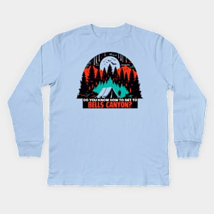 Do you know how to get to Bells Canyon? MRBALLEN MR BALLEN MR.BALLEN MR. BALLEN PODCAST YOUTUBE LUNGY missing 411, MERCH, STORE, SHOP, SHIRT, TEE, MUG, HAT, HOODIE, GIFT, STICKER, Bell’s, strange dark and mysterious Kids Long Sleeve T-Shirt